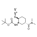 (1S,3R,4S)-3-(Boc-amino)-4-azido-N,N-dimethylcyclohexanecarboxamide
