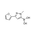 (3-(Furan-2-yl)-1-methyl-1H-pyrazol-5-yl)boronic Acid