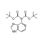 N,N-Bis(Boc)-1H-imidazo[4,5-c]pyridin-4-amine
