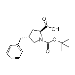 (2S,4R)-1-Boc-4-benzylpyrrolidine-2-carboxylic Acid