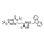 (R)-2-(Fmoc-amino)-5-[(2,2,10,10-tetramethyl-4,8-dioxo-3,9-dioxa-5,7-diazaundecan-6-ylidene)amino]pentanoic Acid
