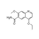 4-Ethoxy-7-methoxyquinoline-6-carboxamide