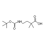 4-(Boc-amino)-2,2-dimethylbutanoic Acid