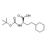 (R)-2-(Boc-amino)-4-cyclohexylbutanoic Acid