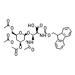 (2S,3R)-2-(Fmoc-amino)-3-[[(2R,3R,4R,5S,6R)-3-acetamido-4,5-diacetoxy-6-(acetoxymethyl)tetrahydro-2H-pyran-2-yl]oxy]butanoic Acid