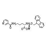 (S)-2-(Fmoc-amino)-6-(nicotinamido)hexanoic Acid