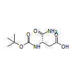 (S)-3-(Boc-amino)-4-amino-4-oxobutanoic Acid