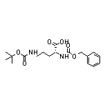 (R)-2-(Cbz-amino)-5-(Boc-amino)pentanoic Acid