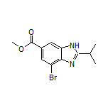 Methyl 4-Bromo-2-isopropylbenzimidazole-6-carboxylate