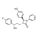 (3R,4S)-3-[(S)-3-(4-Fluorophenyl)-3-hydroxypropyl]-4-(4-hydroxyphenyl)-1-phenylazetidin-2-one