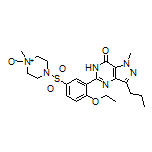 4-[[4-Ethoxy-3-(1-methyl-7-oxo-3-propyl-6,7-dihydro-1H-pyrazolo[4,3-d]pyrimidin-5-yl)phenyl]sulfonyl]-1-methylpiperazine 1-Oxide