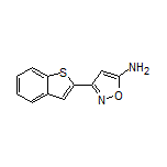 5-Amino-3-(2-benzothienyl)isoxazole