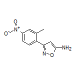 5-Amino-3-(2-methyl-4-nitrophenyl)isoxazole
