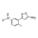 5-Amino-3-(2-methyl-5-nitrophenyl)isoxazole