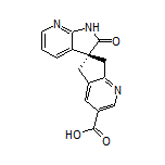 (S)-2’-Oxo-1’,2’,5,7-tetrahydrospiro[cyclopenta[b]pyridine-6,3’-pyrrolo[2,3-b]pyridine]-3-carboxylic Acid