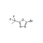 2-Bromo-5-(1,1-difluoroethyl)-1,3,4-oxadiazole