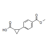2-[4-(Methoxycarbonyl)phenyl]cyclopropanecarboxylic Acid