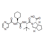 (1S,3aR,6aS)-2-[(S)-2-[(S)-2-Cyclohexyl-2-(pyrazine-2-carboxamido)acetamido]-3,3-dimethylbutanoyl]octahydrocyclopenta[c]pyrrole-1-carboxylic Acid