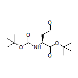 tert-Butyl (S)-2-(Boc-amino)-4-oxobutanoate