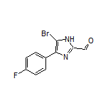 5-Bromo-4-(4-fluorophenyl)imidazole-2-carbaldehyde