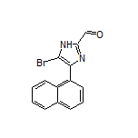 5-Bromo-4-(1-naphthyl)imidazole-2-carbaldehyde