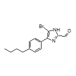 5-Bromo-4-(4-butylphenyl)imidazole-2-carbaldehyde
