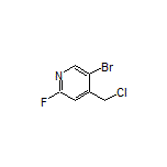 5-Bromo-4-(chloromethyl)-2-fluoropyridine