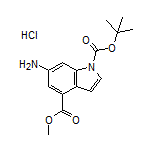Methyl 1-Boc-6-aminoindole-4-carboxylate Hydrochloride