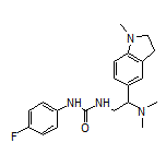 1-[2-(Dimethylamino)-2-(1-methyl-5-indolinyl)ethyl]-3-(4-fluorophenyl)urea