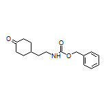 4-[2-(Cbz-amino)ethyl]cyclohexanone