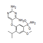 5-[(2,4-Diamino-5-pyrimidinyl)oxy]-4-isopropyl-2-methoxybenzenesulfonamide