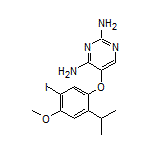 2,4-Diamino-5-(5-iodo-2-isopropyl-4-methoxyphenoxy)pyrimidine