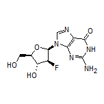 9-(2-Deoxy-2-fluoro-beta-D-arabinofuranosyl)guanine