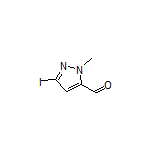 3-Iodo-1-methylpyrazole-5-carbaldehyde