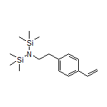 1,1,1-Trimethyl-N-(trimethylsilyl)-N-(4-vinylphenethyl)silanamine