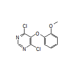 4,6-Dichloro-5-(2-methoxyphenoxy)pyrimidine