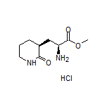 Methyl (S)-2-Amino-3-[(S)-2-oxopiperidin-3-yl]propanoate Hydrochloride