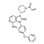 (R)-1-(1-Acryloyl-3-piperidyl)-4-amino-3-(4-phenoxyphenyl)imidazo[4,5-c]pyridin-2(3H)-one