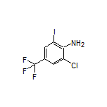 2-Chloro-6-iodo-4-(trifluoromethyl)aniline