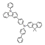 N-(4-Biphenylyl)-9,9-dimethyl-N-[4-(9-phenyl-9H-carbazol-3-yl)phenyl]-9H-fluoren-2-amine