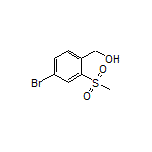 4-Bromo-2-(methylsulfonyl)benzyl Alcohol