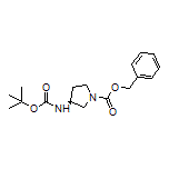 (S)-1-Cbz-3-(Boc-amino)pyrrolidine