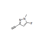 3-Ethynyl-5-fluoro-1-methylpyrazole