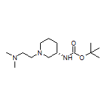 (S)-3-(Boc-amino)-1-[2-(dimethylamino)ethyl]piperidine