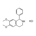 6,7-Dimethoxy-1-phenyl-1,2,3,4-tetrahydroisoquinoline Hydrochloride