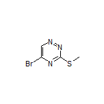 5-Bromo-3-(methylthio)-1,2,4-triazine