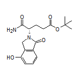 tert-Butyl (S)-5-Amino-4-(4-hydroxy-1-oxoisoindolin-2-yl)-5-oxopentanoate
