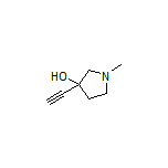 3-Ethynyl-1-methylpyrrolidin-3-ol