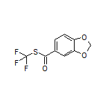 S-(Trifluoromethyl) Benzo[d][1,3]dioxole-5-carbothioate