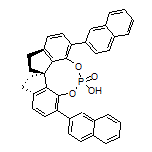 (R)-12-Hydroxy-1,10-di(naphthalen-2-yl)-4,5,6,7-tetrahydrodiindeno[7,1-de:1’,7’-fg][1,3,2]dioxaphosphocine 12-Oxide